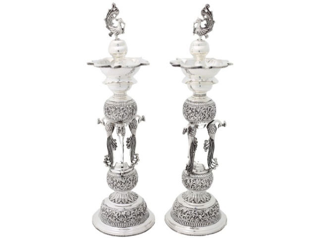 The Timeless Significance of Silver Samay Lamps: Illuminating Tradition, Prosperity, and Elegance